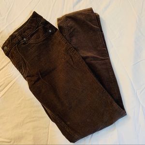 Women’s Brown corduroy pants